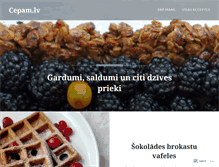 Tablet Screenshot of cepam.lv